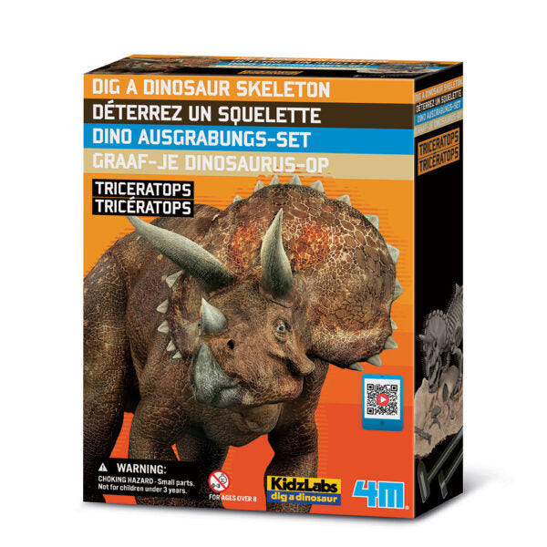 4M Dig A Triceratops