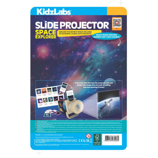 4M KidzLabs Slide Projector Space Exploration