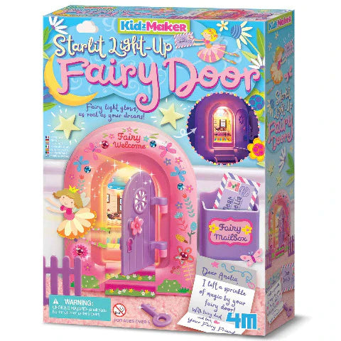 4M Starlit Light-Up Fairy Door