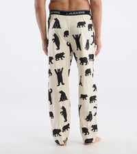 Black Bears Men's Jersey Pajama Pant 🍁 Little Blue House