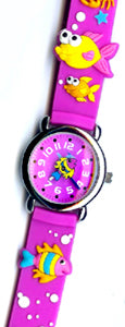 Pink Fish Chidren's Watch