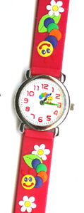 Caterpillars & Flowers Children's Watch