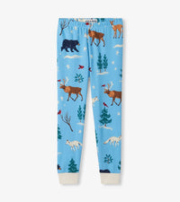 Winter Wonderland Kids Pajama Set 🍁 Little Blue House