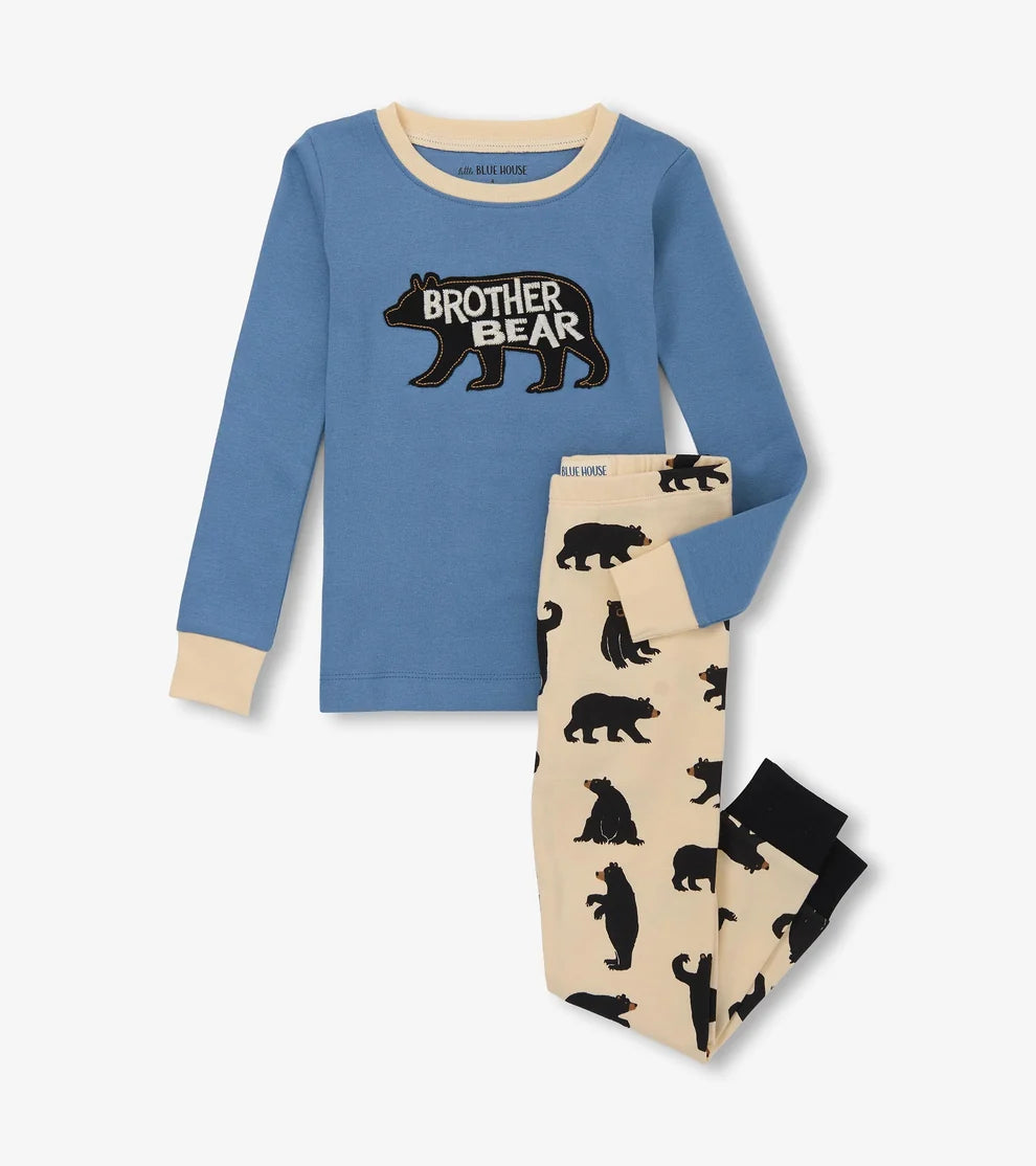 Brother Bear Kids Pajama Set 🍁 Little Blue House