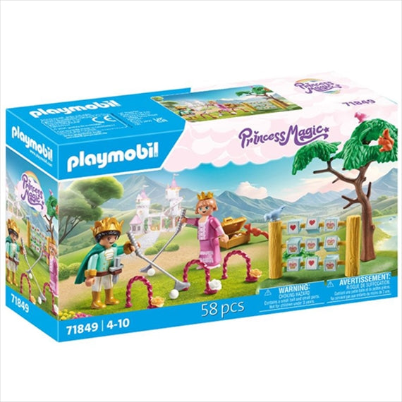 Playmobil Princess Magic Garden With Royal Games 71849