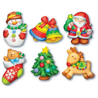 4M Christmas Magnet Mould & Paint