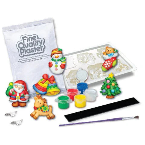 4M Christmas Magnet Mould & Paint
