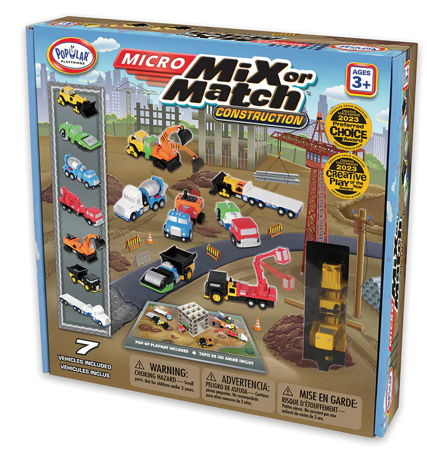 Popular Playthings Micro Construction Mix or Match