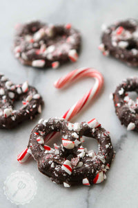 Andea Chocolate Covered Pretzels With Peppermint