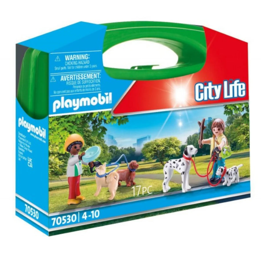 Puppy Playtime Carry Case  - Playmobil City Life  70530