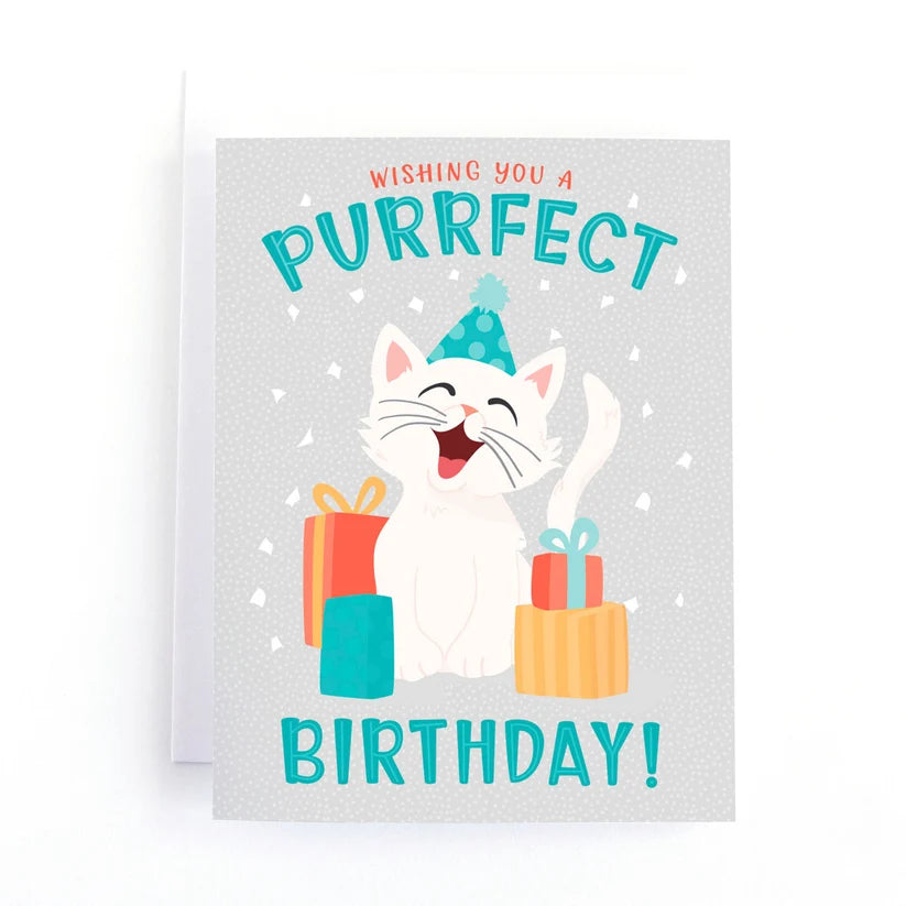 Wishing You A Purrfect Birthday! Birthday Card