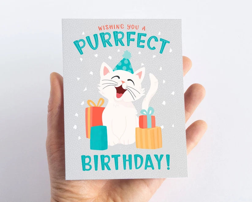Wishing You A Purrfect Birthday! Birthday Card