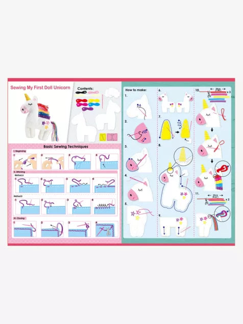 Avenir Sewing My First Keychain - Unicorn