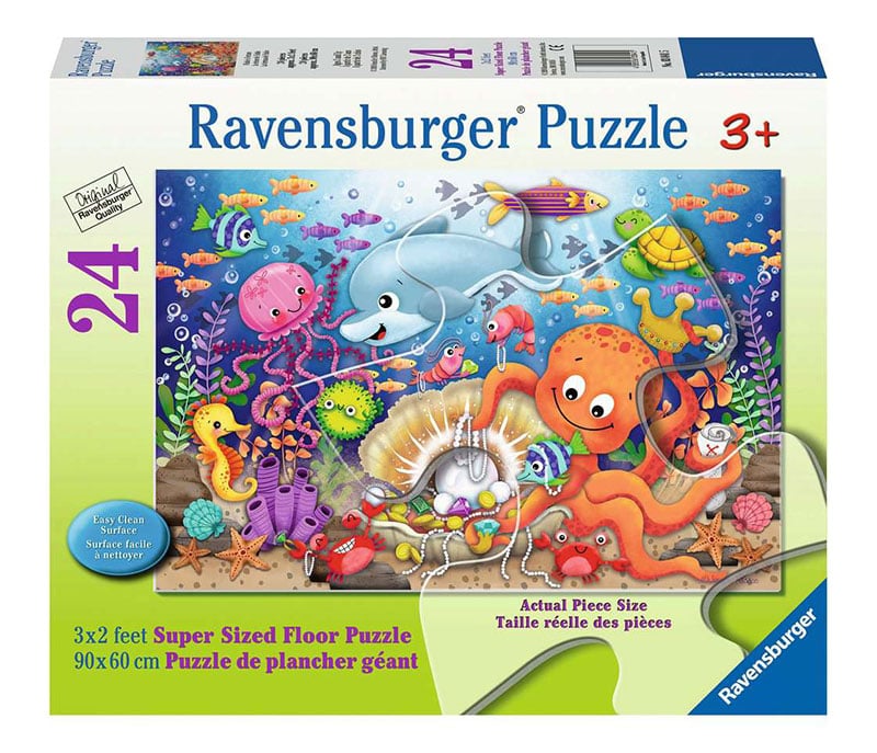 Ravensburgr Fishie's Fortune 24 Piece Floor Puzzle