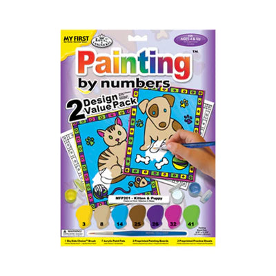 Royal & Langnickel Kitten & Puppy My First Paint By Number