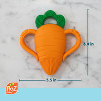 RaZbaby Carrot Teether 3mths+