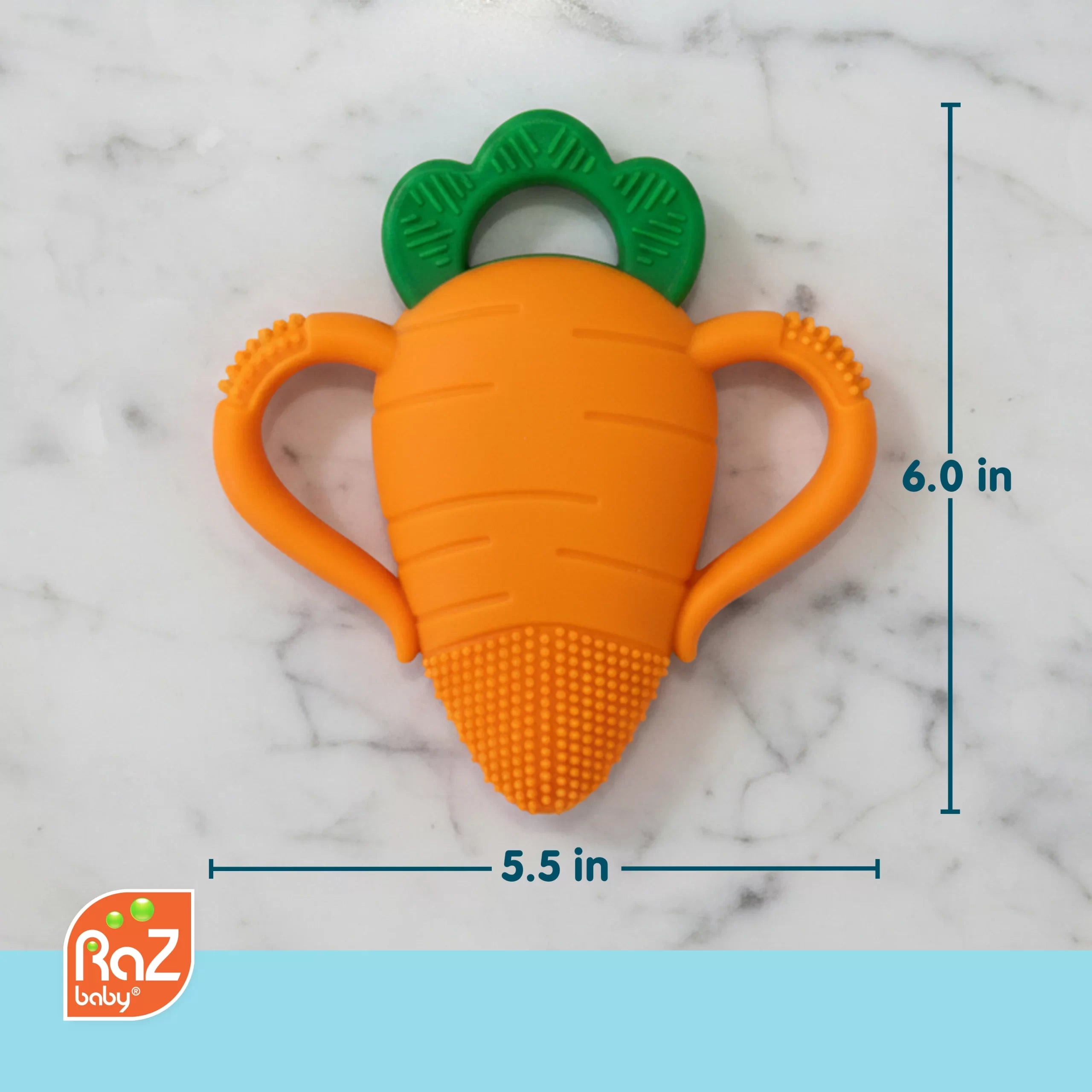 RaZbaby Carrot Teether 3mths+