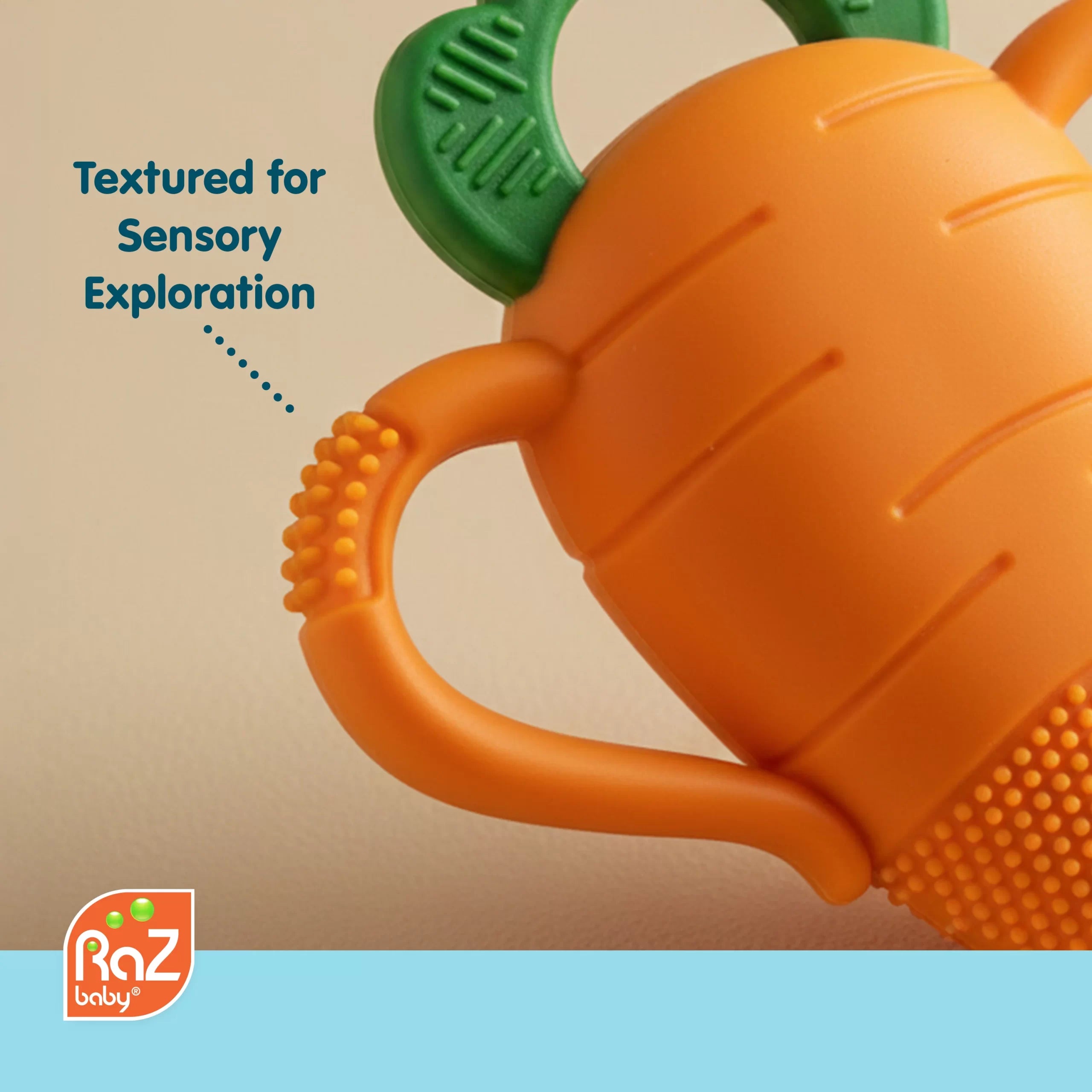 RaZbaby Carrot Teether 3mths+