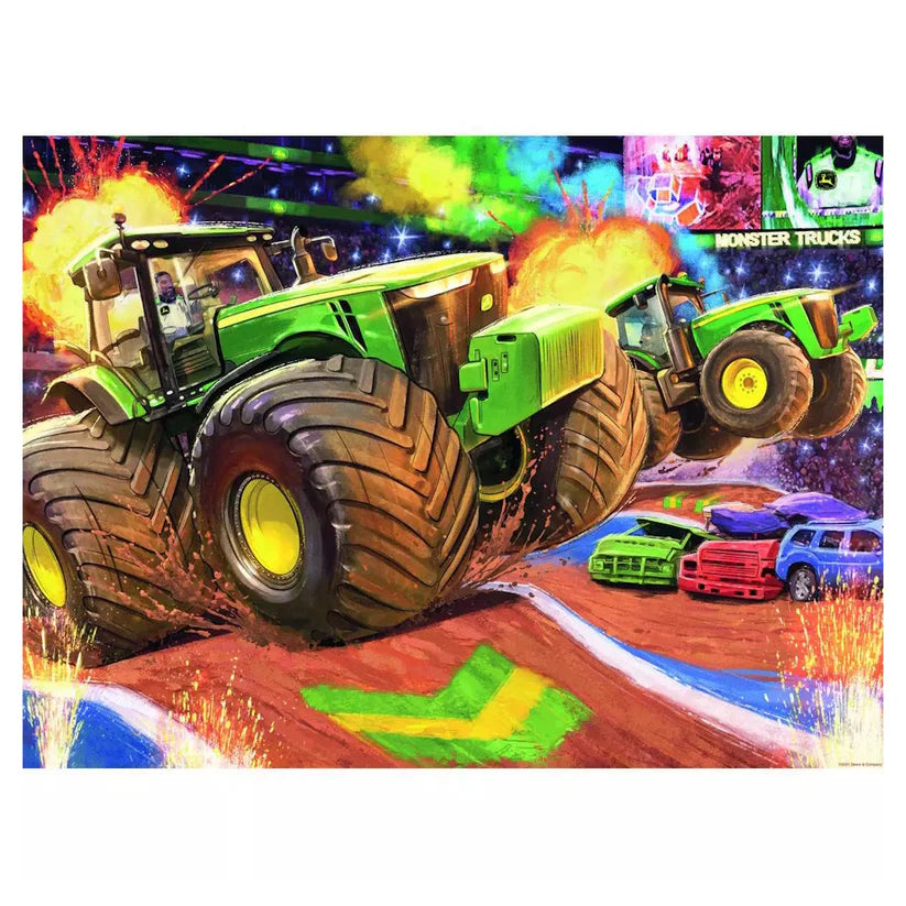Ravensburger John Deere Big Wheels 100 Piece