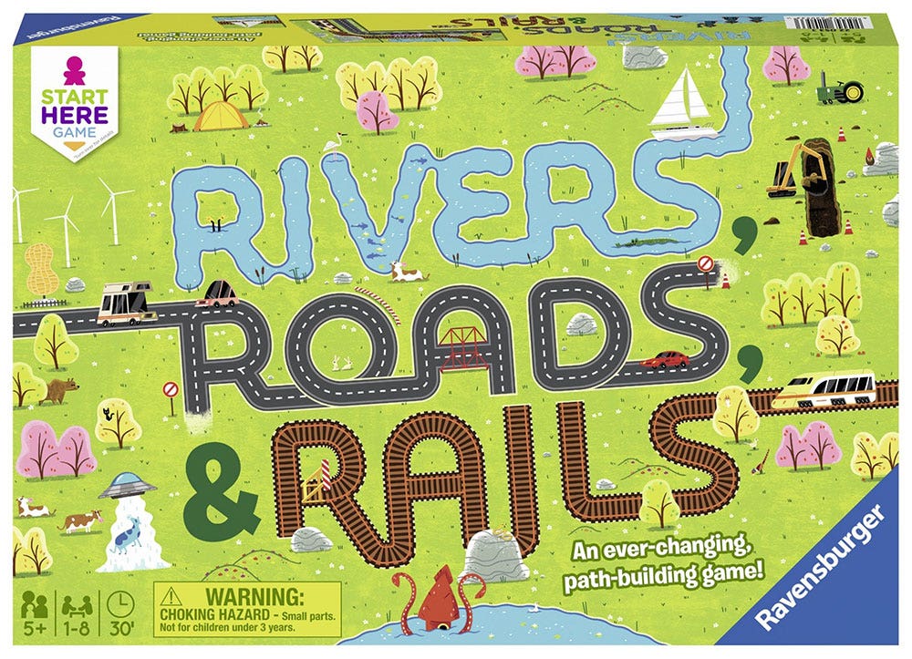 Ravensburger Rivers, Roads & Rails