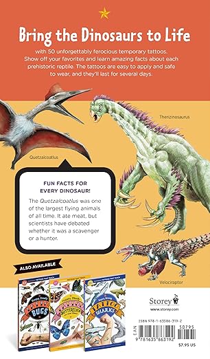 Tattoos That Teach Roaring, Rumbling Tattoo Dinosaurs