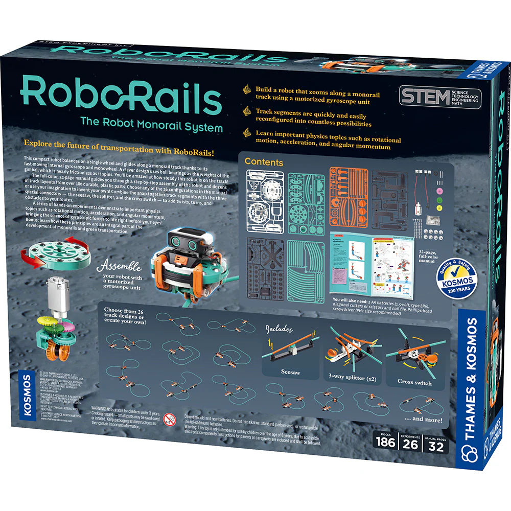 Thames & Kosmos RoboRails: The Robot Monorail System