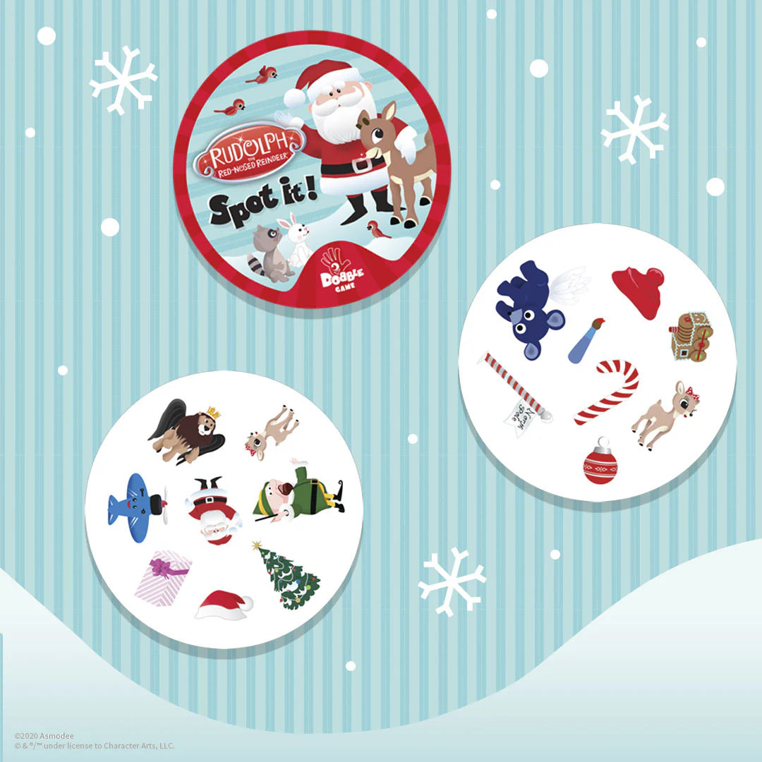 Spot It! Rudolph The Red Nose Reindeer