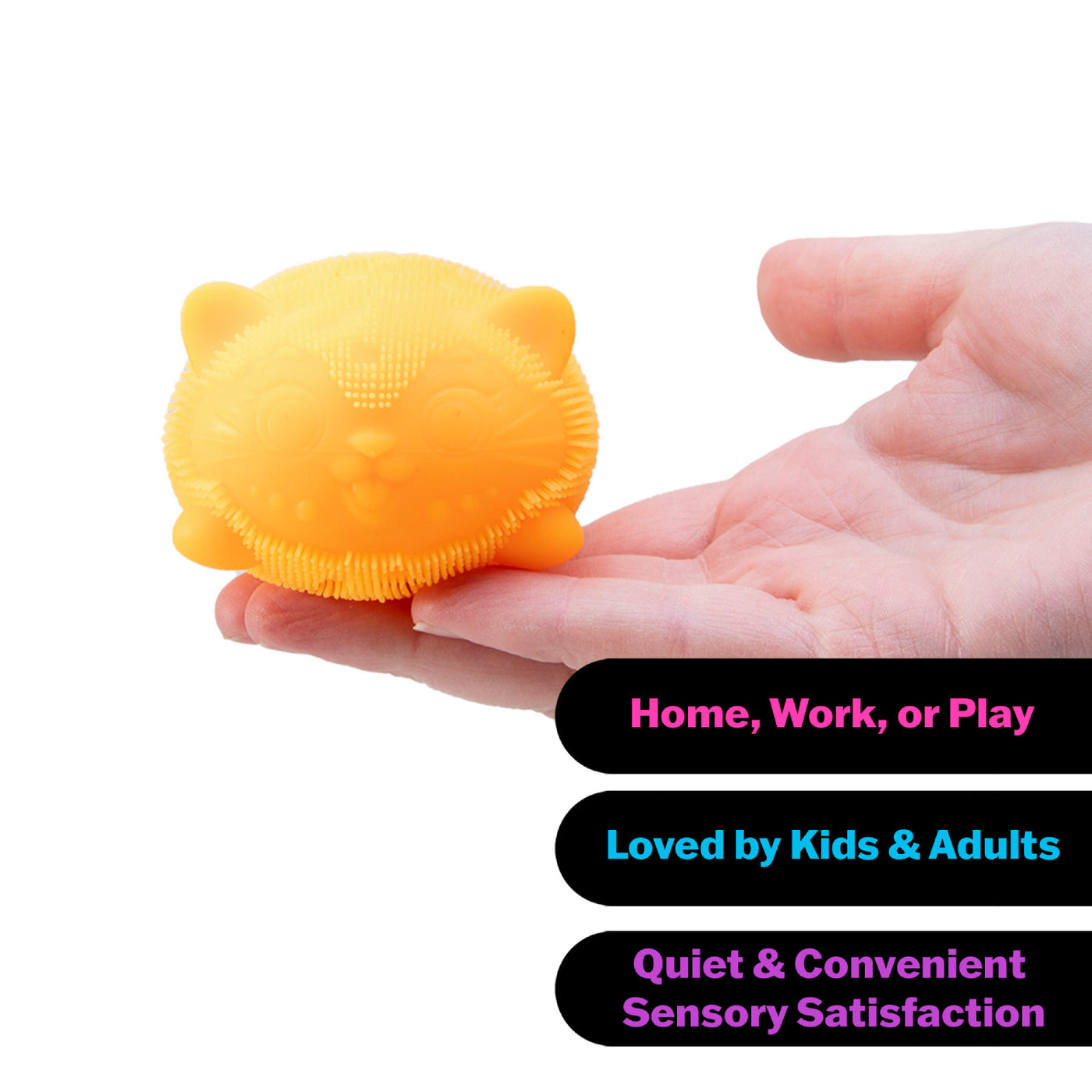 Schylling Wild Cats Fuzz Ball NeeDdoh