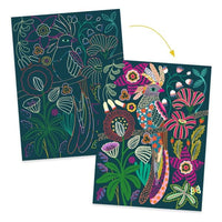 Djeco Jungle Scratch Boards