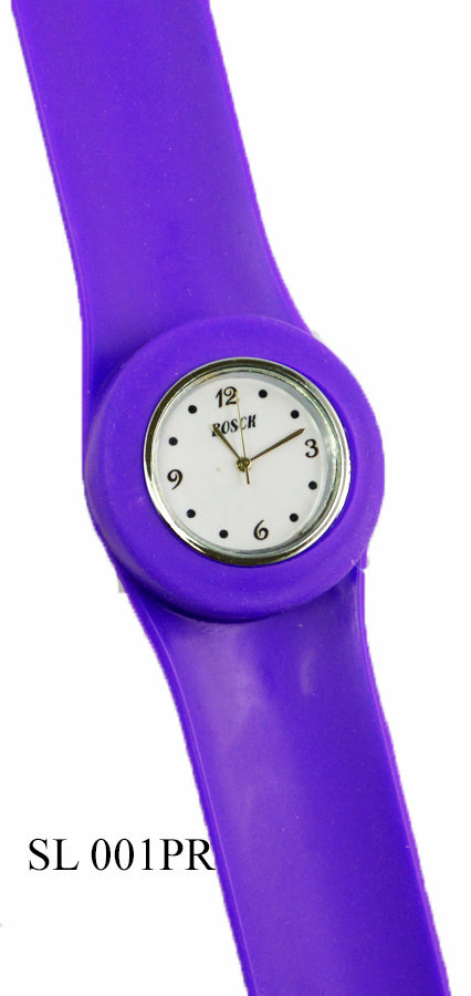 Purple Slap Watch Thick