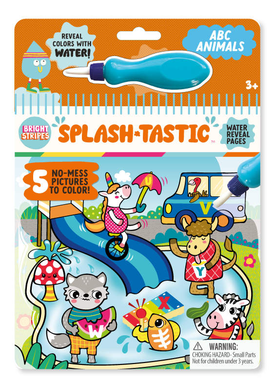 Bright Stripes Splash-Tastic ABC Animals