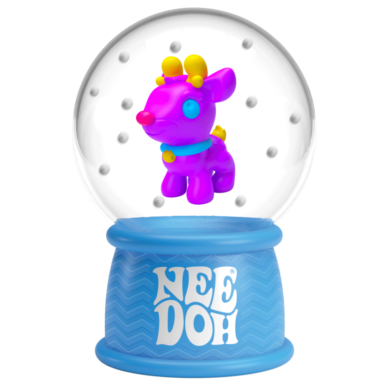 Nee Doh Squish N' Flow Snow Globe