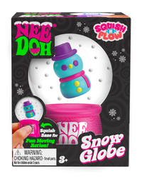 Nee Doh Squish N' Flow Snow Globe