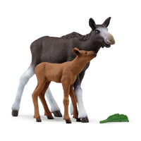 Schleich Wild Life Moose Family