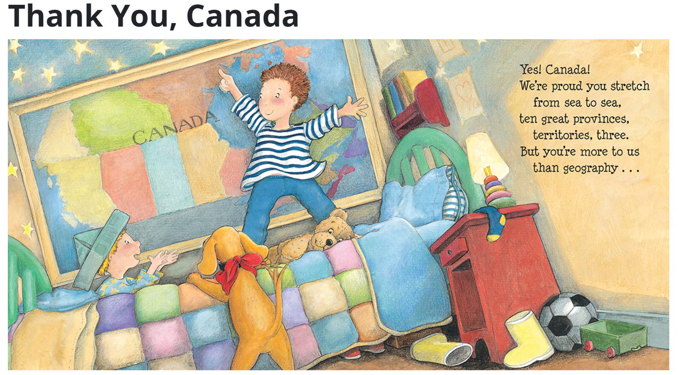 Scholastic Thank you, Canada