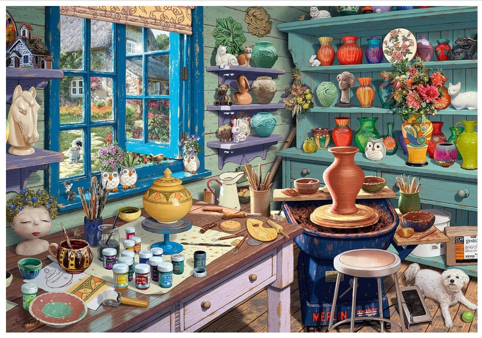 Ravensburger Pottery Studio Sanctuary 500 PIece