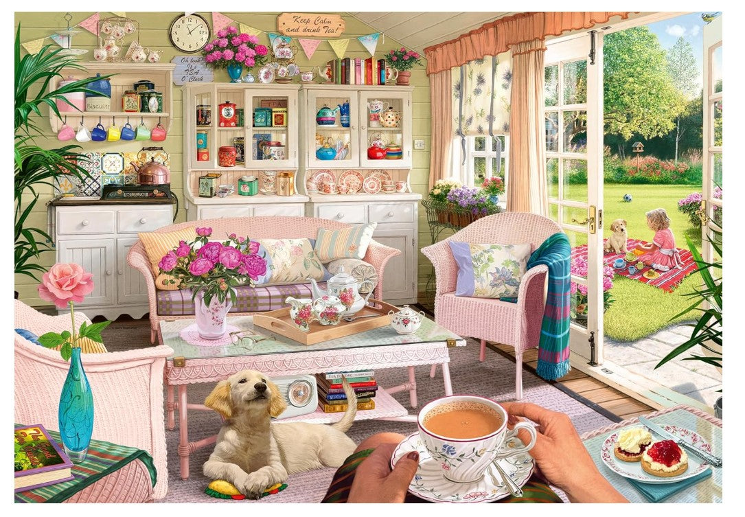 Ravensburger The Tea Shed 1000 Piece
