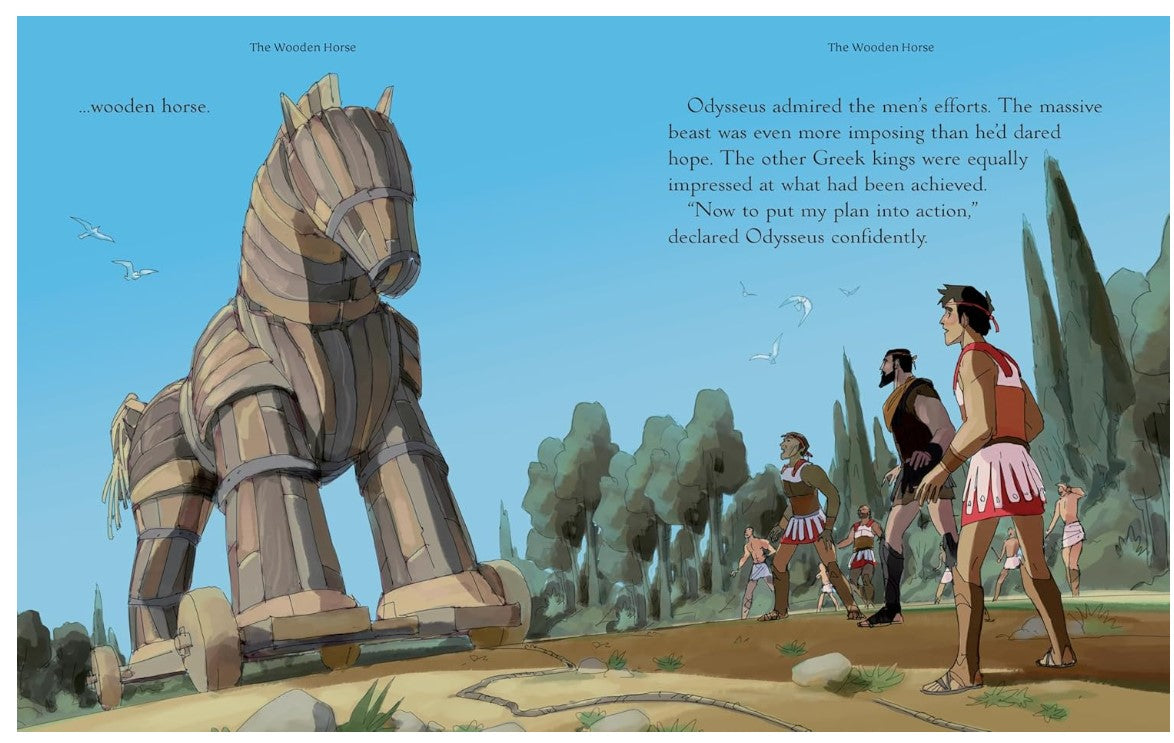 Usborne Illustrated Stories From The Greek Myths