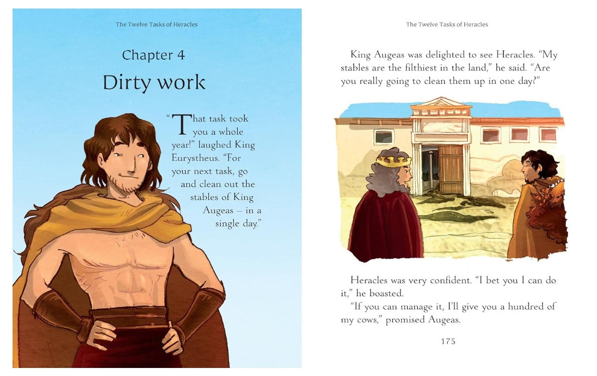 Usborne Illustrated Stories From The Greek Myths