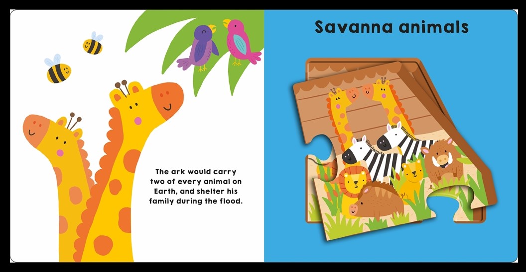 Priddy Books Noah's Ark Puzzle Book