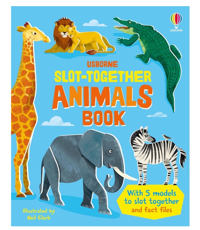 Usborne Slot-Together Animals Book