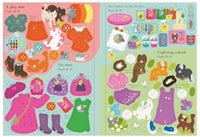 Usborne Little Sticker Dolly Dressing Kittens