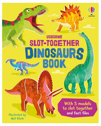 Usborne Slot-Together Dinosaurs Book