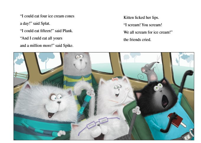 I Can Read: Level 1 Splat The Cat I scream For Ice Cream