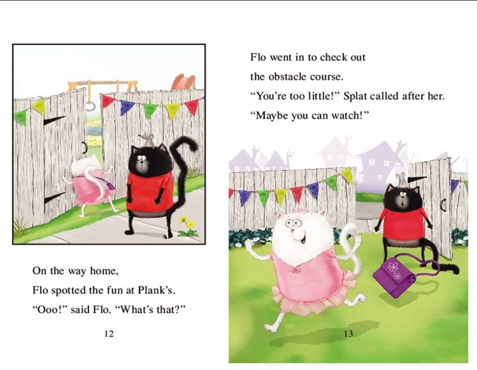 I Can Read: Level 2 Splat The Cat And The Obstacle Course