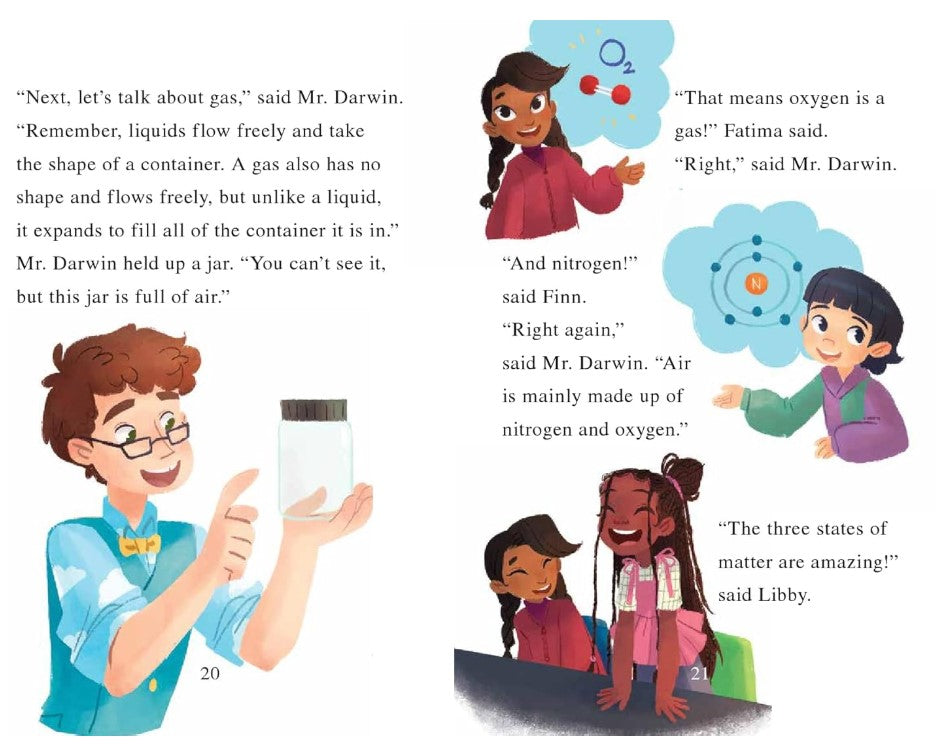 I Can Read: Level 3 Libby Loves Science State Of Matter