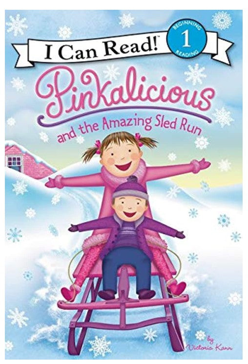 I Can Read: Level 1 Pinkalicious And The Amazing Sled Run