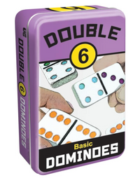 University Games Basic Double 6 Dominoes