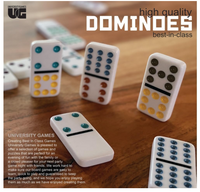 University Games Basic Double 6 Dominoes