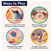 Battat Education Save & Count Piggy Bank